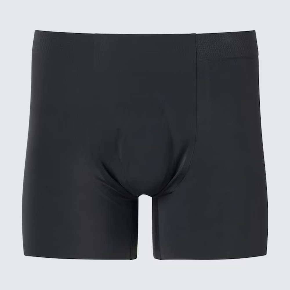 XL 09 Black Uniqlo Ultra Seamless Boxer Briefs NWT FREE SHIPPING